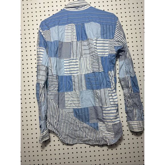 Polo Ralph Lauren Mens patchwork button down shirt size M - Picture 2 of 4